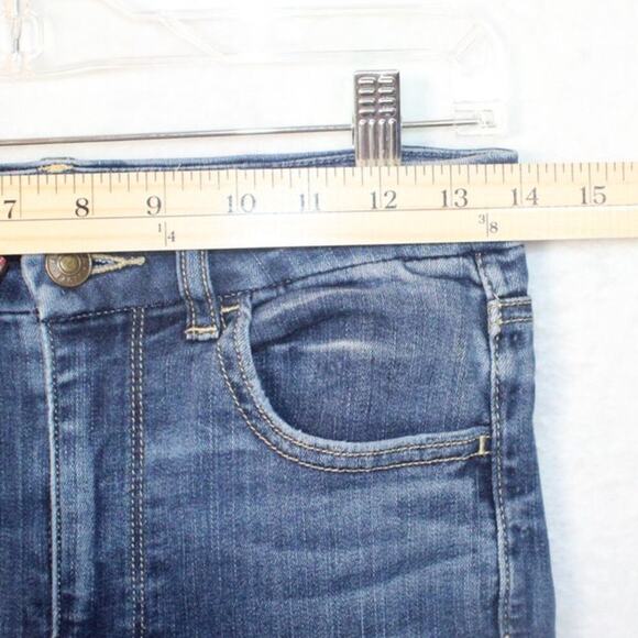 American Eagle Women's Curvy Super Hi-Rise Jegging Jeans 6 Distressed Ripped - Picture 5 of 11